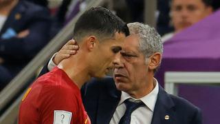 No le gustó nada: DT de Portugal reprueba reacción de Cristiano tras ser reemplazado