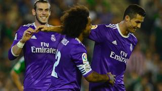 Real Madrid ganó 6-1 a Real Betis por la Liga Santander 2016-2017