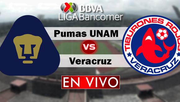HOY, VER Pumas vs. Veracruz VIVO ONLINE EN DIRECTO por la Liga MX | VER AQUÍ Pumas UNAM vs. Veracruz por el Clausura de la Liga MX vía TDN | VER