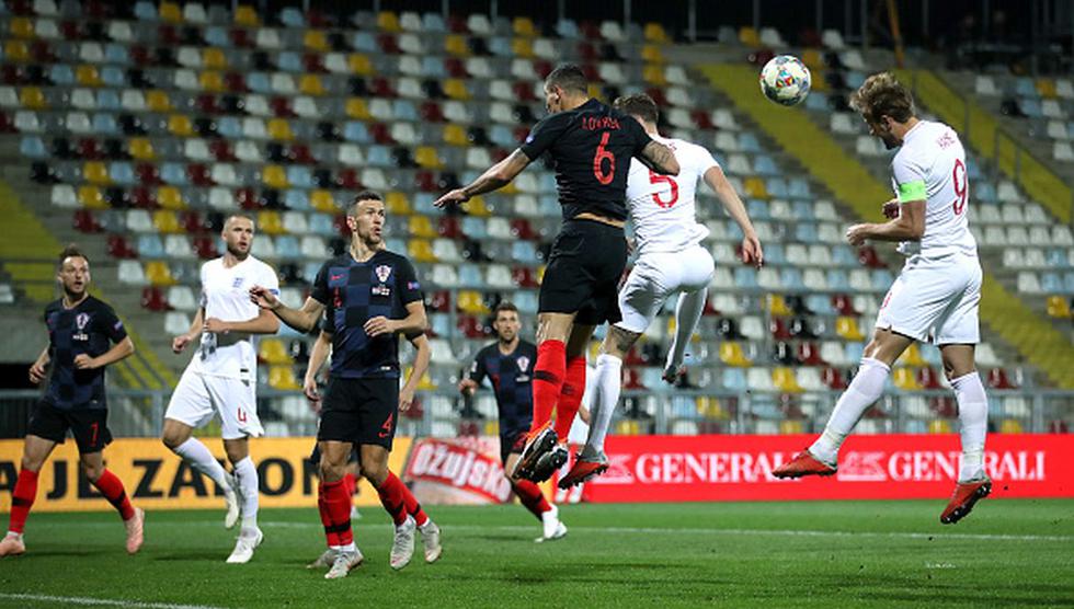 Inglaterra empató 0-0 contra Croacia por la UEFA Nations League 2018 en Rijeka. (Foto: Getty Images)
