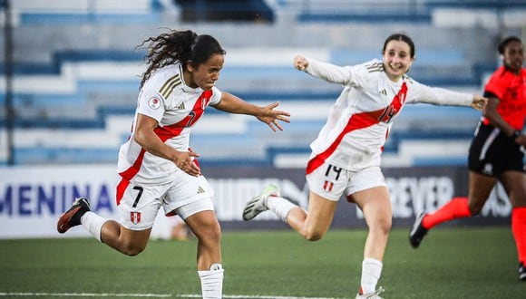 Perú clasificó al hexagonal final en el Sudamericano Sub 20 Femenino. (Foto: Bicolor)