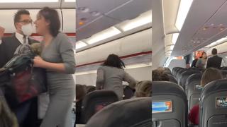 La expulsan de un avión por no usar cubrebocas: enloquece y tose sobre todos los pasajeros
