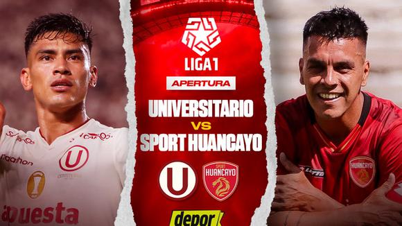 Universitario y Sport Huancayo juegan por la fecha 6 del Torneo Apertura 2024. (Video: Universitario)