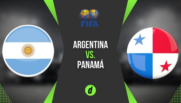 A qué hora juega Argentina vs. Panamá y qué canales pasan el partido amistoso.