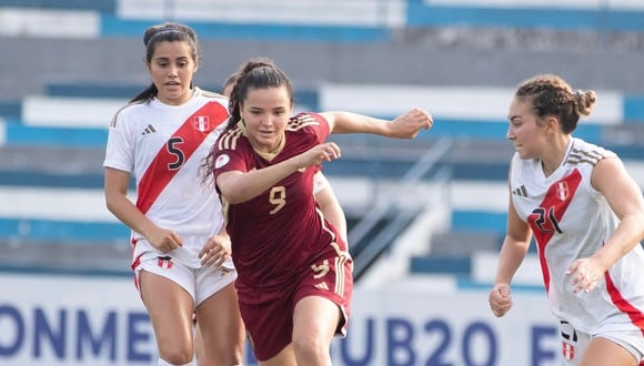 Perú vs Venezuela se miden por el Sudamericano Femenino Sub 20. (Foto: Vinotinto)