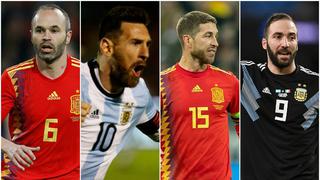 Argentina vs. España: alineaciones del partido amistoso rumbo a Rusia 2018 [FOTOS]