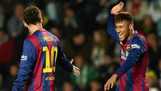 FC Barcelona: Lionel Messi defiende a Neymar de las críticas por sus regates