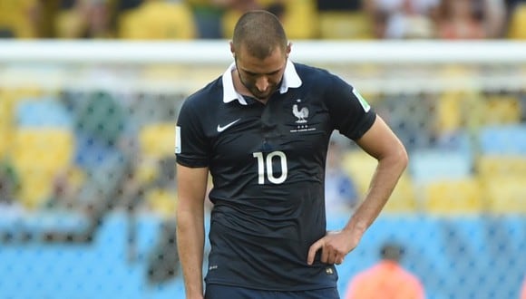 Karim Benzema jugó su último partido con Francia frente a Armenia en octubre del 2015 (Foto: AFP).