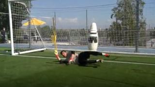 Real Madrid pisa acelerador: el entrenamiento de Courtois y Aréola con pelotas de tenis que es viral en redes [VIDEO] 