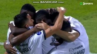 ¡Cabezazo letal! Gol de Alzugaray para el 1-0 de Liga de Quito vs. César Vallejo [VIDEO]