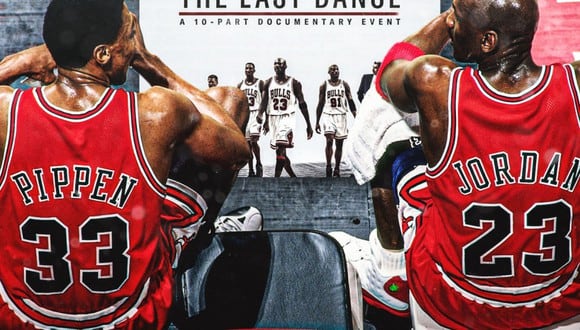 Afiche promocional de ‘The Last Dance’. (Foto: Hispanic Sports Media)