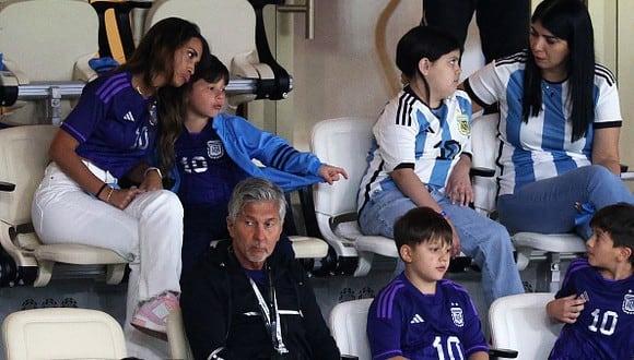 La familia de Lionel Messi no se ha perdido un solo partido de Argentina en el Mundial Qatar 2022.