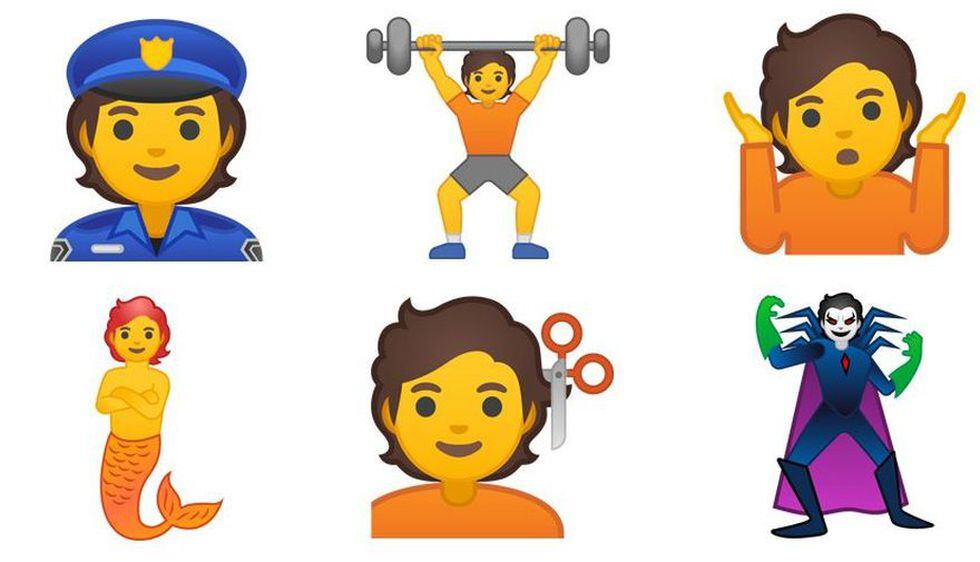 Here are some of the new designs that will be available on Google and Apple. (Photo: Unicode)