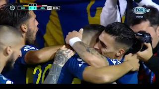 ¡Estalló La Bombonera! Lisandro López anotó el 1-0 de Boca contra Argentinos por Copa Superliga [VIDEO]