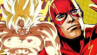‘The Flash’ se transforma en Super Saiyan en el Universo DC Comics