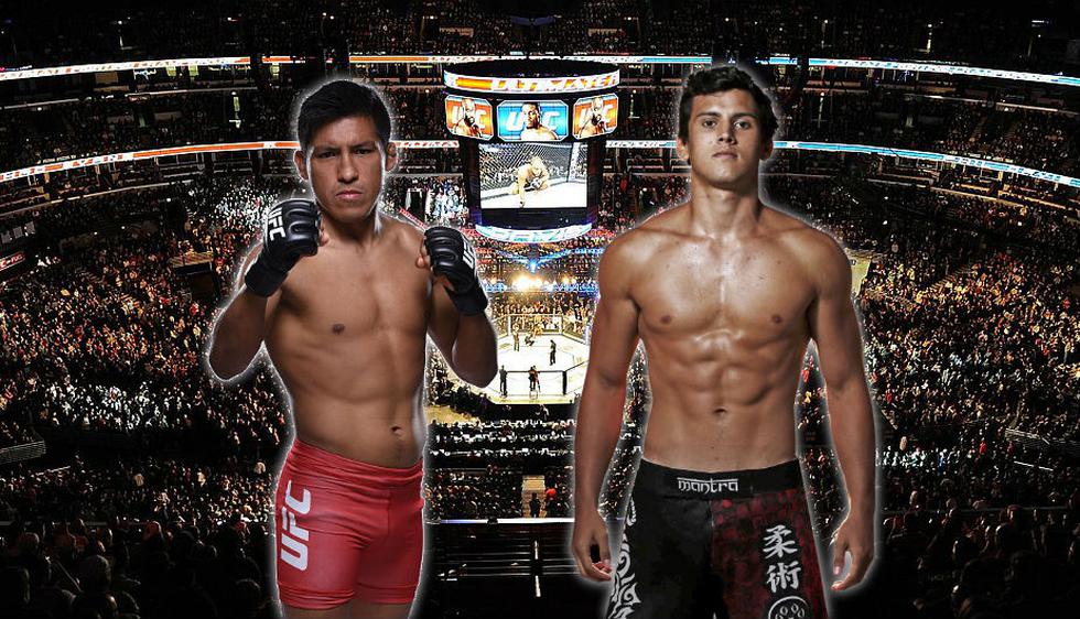 Enrique Barzola y Claudio Puelles serán los primeros peruanos en compartir una cartelera de UFC. (Depor)