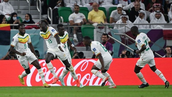 Qatar vs. Senegal en partido por la fecha 2 del Mundial Qatar 2022. (Foto: AFP)