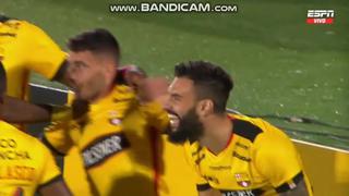 En el área, de ‘9′: Gonzalo Mastriani puso el 1-0 del Barcelona SC vs Montevideo City [VIDEO]