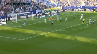 Golazo, como en el Barça: Aleix Vidal hizo el 2-0 en Real Madrid vs. Espanyol [VIDEO]