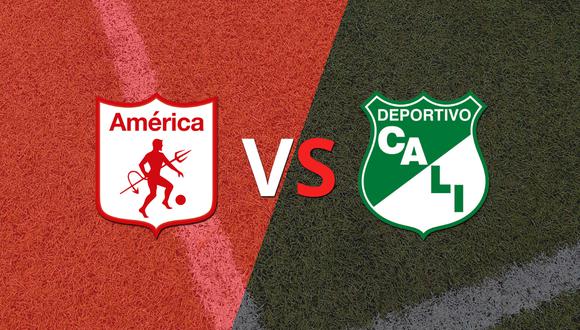 Comenzó el segundo tiempo y América de Cali está empatando con Deportivo Cali en el estadio Olímpico Pascual Guerrero