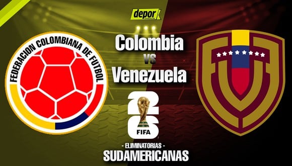 ¿A qué hora juegan Colombia vs. Venezuela por las Eliminatorias? (Foto: Depor).
