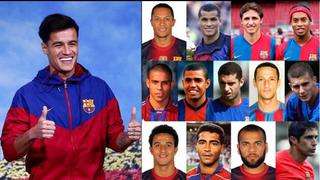 De Fausto Dos Santos a Coutinho: los 33 brasileños que jugaron en el Barcelona