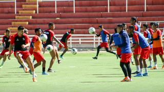 ¡Aprendió la lección! Alexi Gómez volvió a entrenar con el primer equipo de Melgar