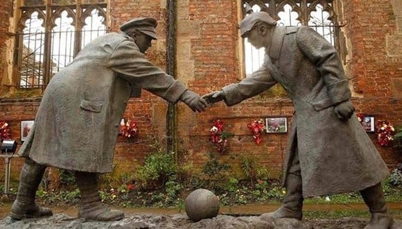 El día que el fútbol y la Navidad detuvieron la Primera Guerra Mundial.