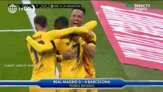 Barcelona vs Real Madrid: Revive la goleada azulgrana en el estadio Santiago Bernabéu