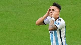 Lautaro Martínez, autocrítico con Argentina: “Hoy también era difícil”
