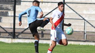 Selección Peruana Sub 17 perdió 4-3 con Uruguay en amistoso internacional [FOTOS]