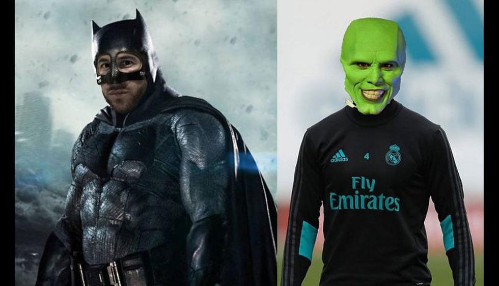 Los mejores memes de la reaparición de Sergio Ramos con máscara tras lesión. (Difusión)