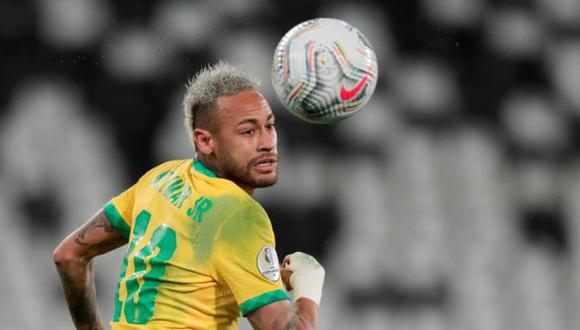 Neymar quedó fuera de la convocatoria de Brasil para las Eliminatorias. (Foto: EFE)