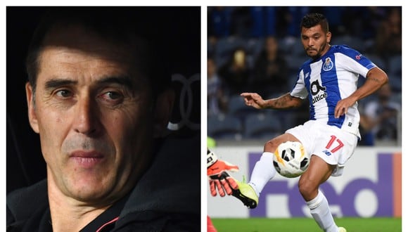 El entrenador español, que conoció al mexicano en la liga lusa, se deshizo en elogios para el 'Tecatito'. (Fotos: AFP)