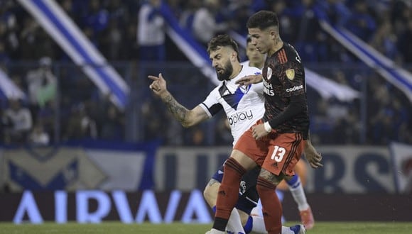 River vs. Vélez (0-1): resumen y goles del partido en Liniers por octavos de final de Copa Libertadores. (Foto: AFP)