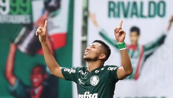 Rony, una de las figuras del Palmeiras que jugará ante Santos por el título de la Copa. (Foto: EFE)