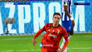 La puso donde quiso: golazo de Federico Chiesa para el 1-2 del Juventus vs. Porto por la Champions [VIDEO]