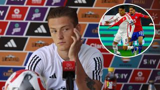 Oliver Sonne salió a hablar tras la derrota de Perú: “necesitamos más juego ofensivo”