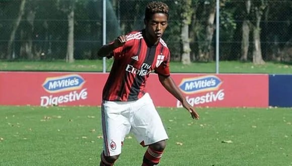 Seid Visin jugó en las inferiores del Benevento y AC Milan. (AC Milan Twitter)