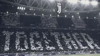 #Together: Juventus se motiva para el partido ante Real Madrid en imágenes que son viral [VIDEO]