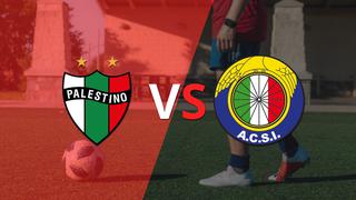 Audax Italiano rescata 1 punto sobre Palestino en el imperial de La Cisterna