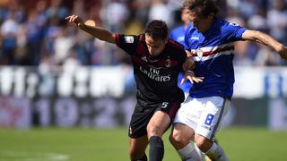 AC Milan perdió el paso tras caer 2-0 ante Sampdoria en Génova por la Serie A