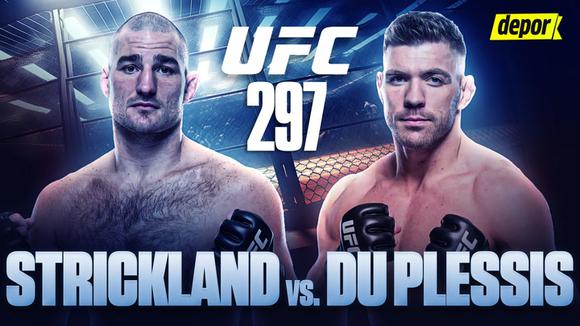UFC 297 - Strickland vs. Du Plessis: mira la cartelera y resultados del evento de MMA (Video: @UFC)