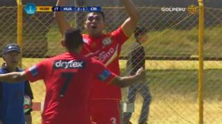 Sporting Cristal: Huancayo anotó gol a celestes en último minuto del primer tiempo