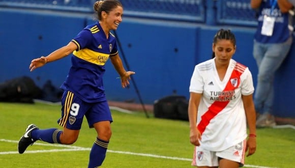Boca goleó a River y se quedó con el campeonato femenino de Argentina. (Foto: EFE)