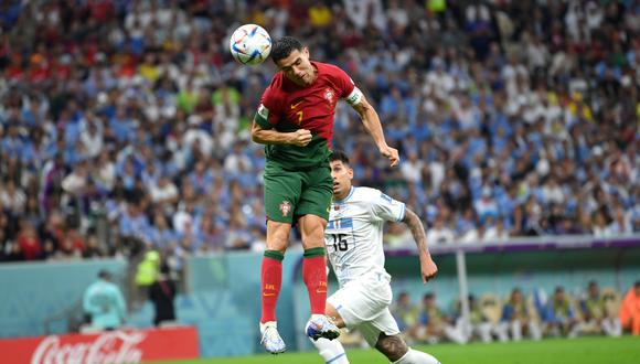Cristiano Ronaldo no tocó la pelota en el primer gol de Portugal, confirma la tecnología. (Foto: EFE)