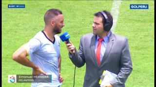 Emanuel Herrera sobre el Cristal vs. Barcelona SC en el Nacional: “Nada es imposible” [VIDEO]