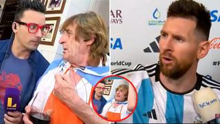 Qatar 2022: ‘Pepa’ Baldessari imita a Lionel Messi y bota a conductor de televisión