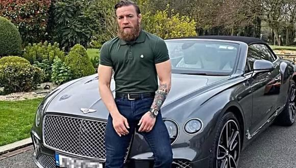 Conor McGregor se encontraba con su Bentley de 200 mil dólares. (Foto: Instagram)