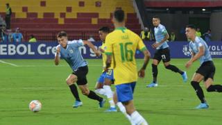 Uruguay y Brasil igualaron en Bucaramanga por la fecha 2 del cuadrangular final del Preolímpico Sub 23 